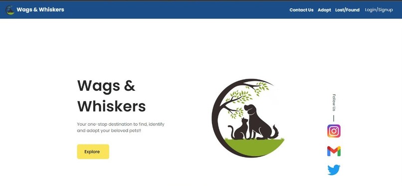 Team 255_Wags and Whiskers – screenshot 1