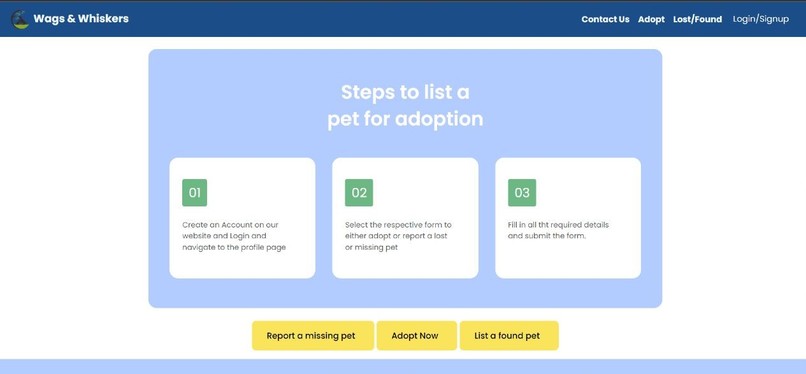 Team 255_Wags and Whiskers – screenshot 7