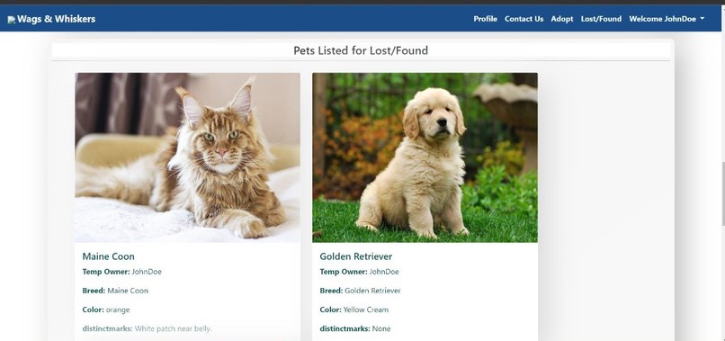 Team 255_Wags and Whiskers – screenshot 12