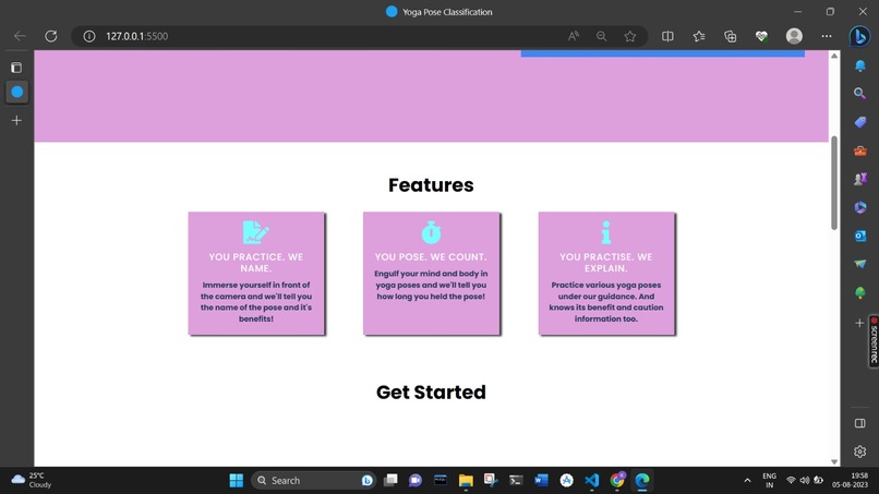 401 Yoga Detection and Correction – screenshot 1