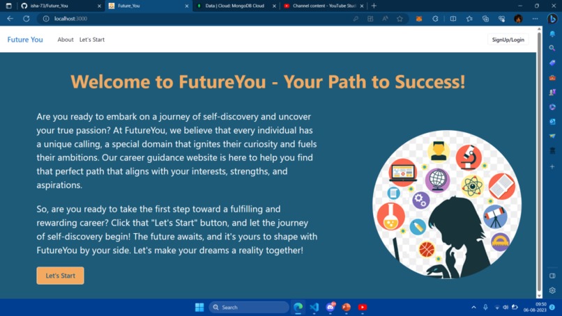 Team 19_Future You – screenshot 2