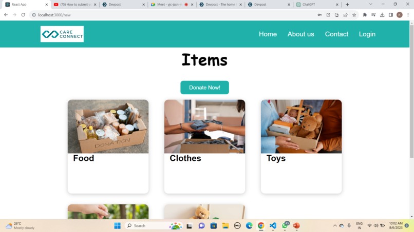 Team 301_CareConnect – screenshot 3