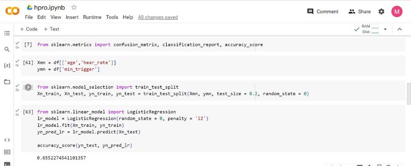 team380_health risk detection – screenshot 1