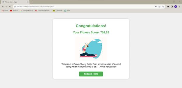 Fitteness Tracking System for Insurance Company – screenshot 1
