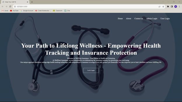 Fitteness Tracking System for Insurance Company – screenshot 5