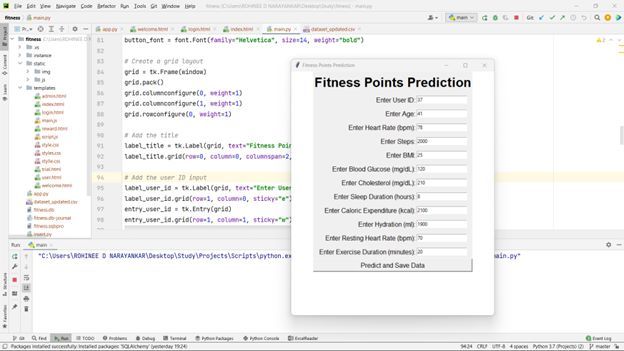 Fitteness Tracking System for Insurance Company – screenshot 7