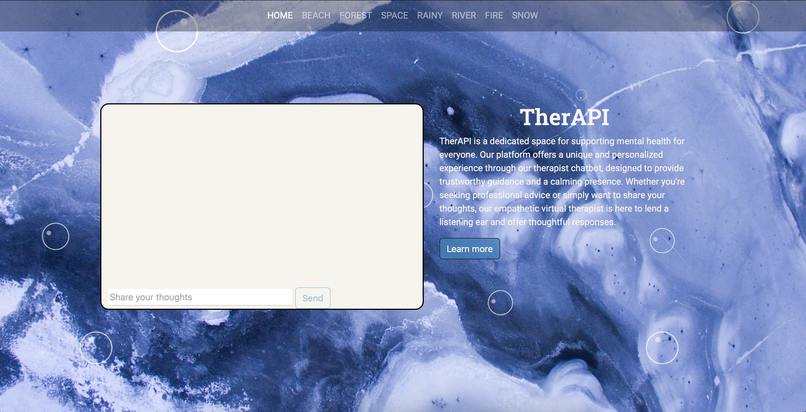 TherAPI – screenshot 3