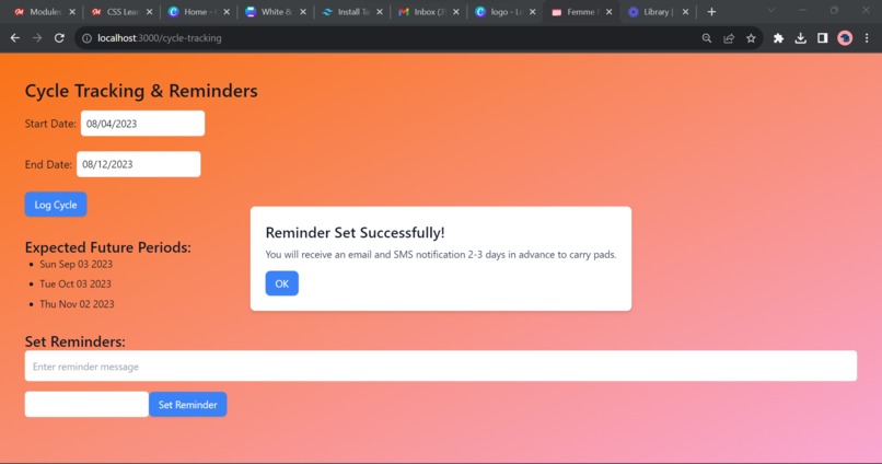 Femme Fit – screenshot 6