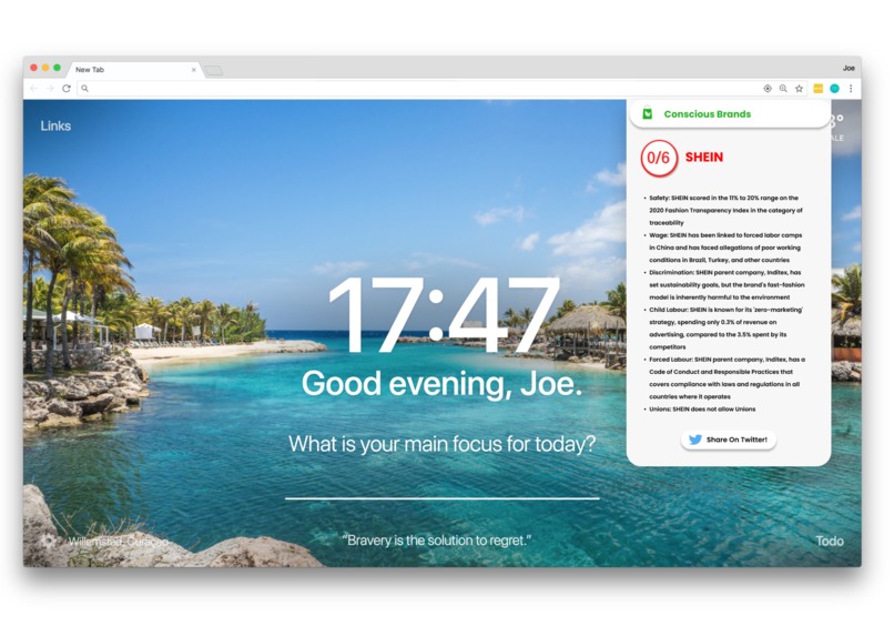 Conscious Brands – screenshot 4