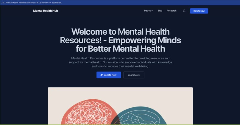 Mental Health Hub – screenshot 1