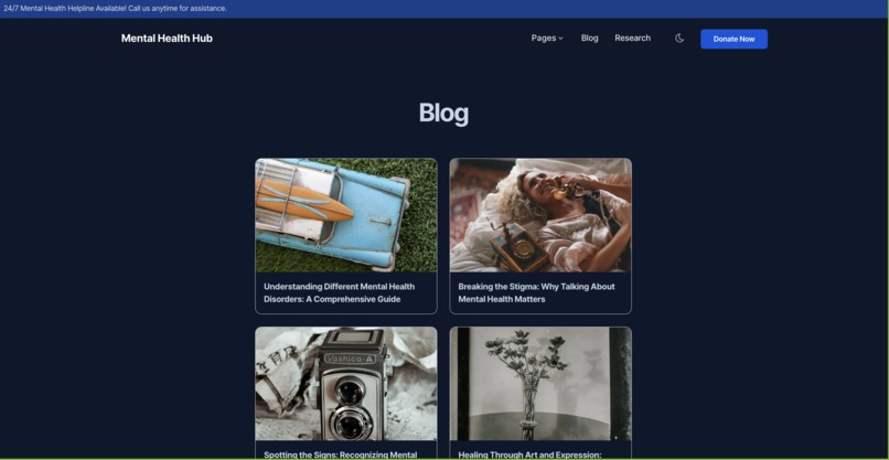 Mental Health Hub – screenshot 2