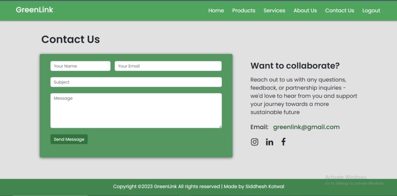 GreenLink – screenshot 1