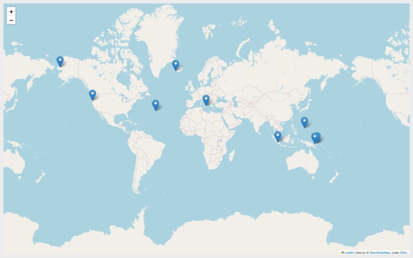 Natural Disaster Tracking App – screenshot 1