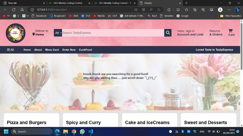Smart Restaurant website – screenshot 15