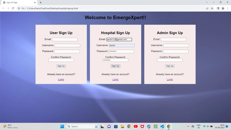 296-EmergeXpert  – screenshot 1