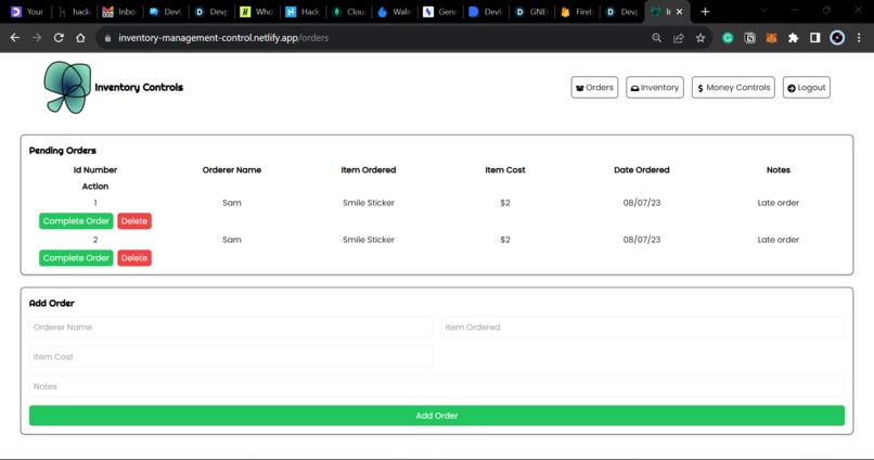 Inventory Control – screenshot 6