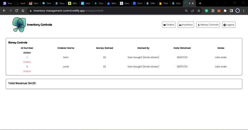 Inventory Control – screenshot 8