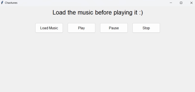 Chaotunes – screenshot 1