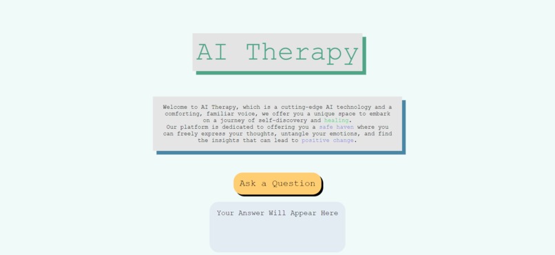 AI Therapy – screenshot 1