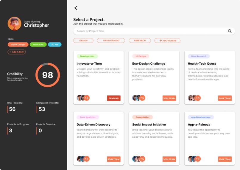 CollabCube – screenshot 1