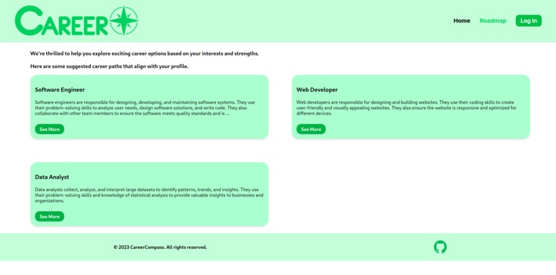 CareerCompass – screenshot 3