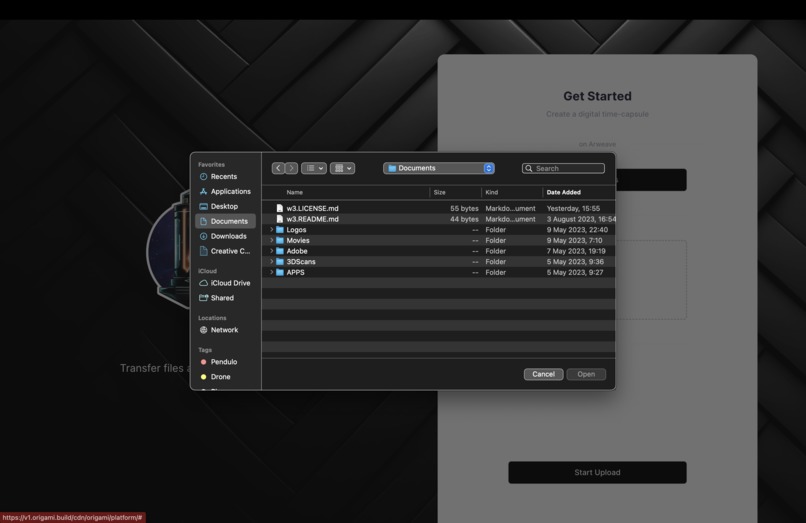 w3Transfer – screenshot 1