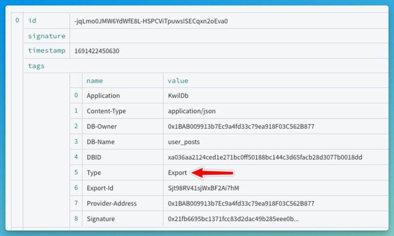 Kwil DB Administrator – screenshot 7