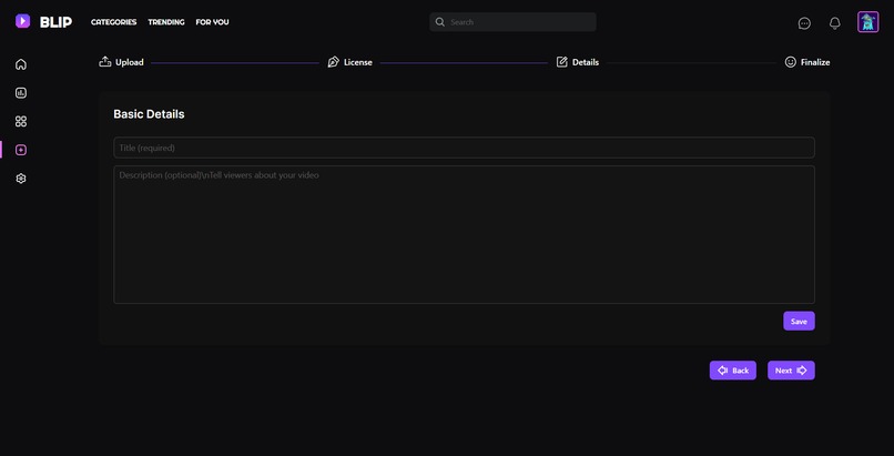 Blip - Share Your Stories on Arweave – screenshot 2