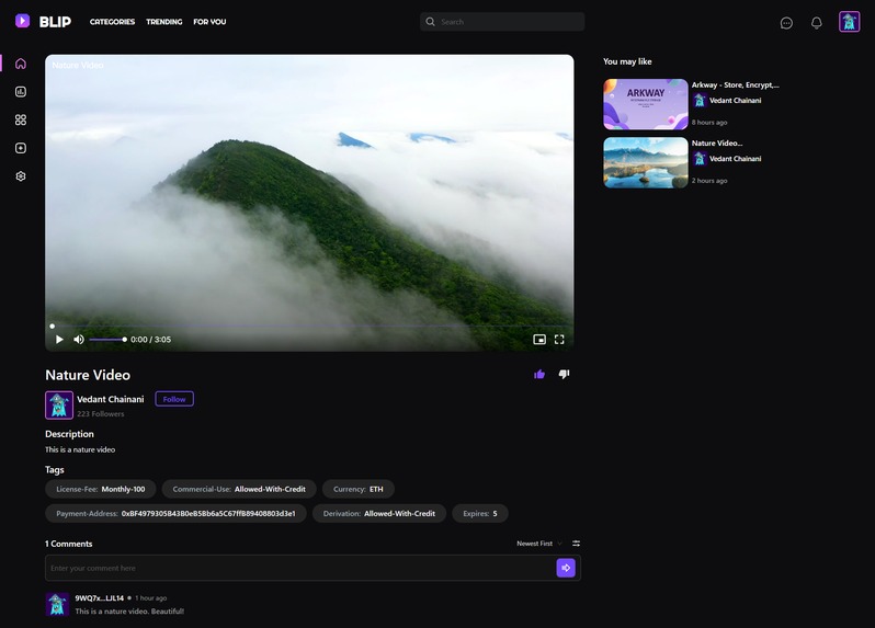 Blip - Share Your Stories on Arweave – screenshot 5