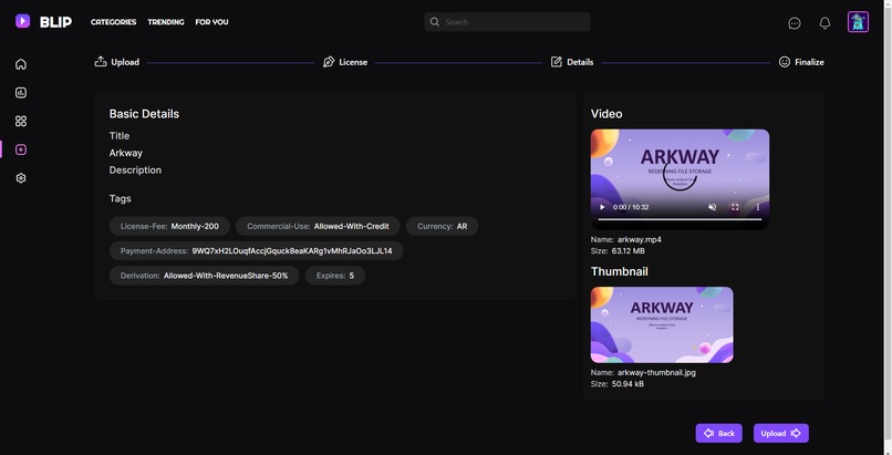 Blip - Share Your Stories on Arweave – screenshot 7