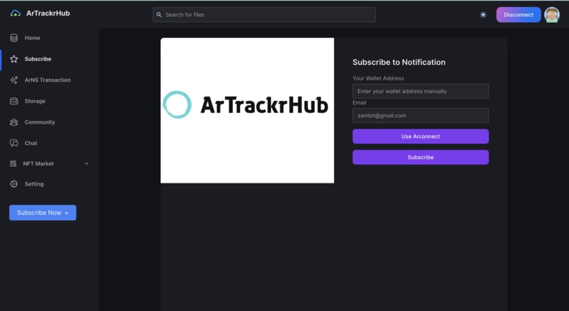 ArTrackrHub – screenshot 3