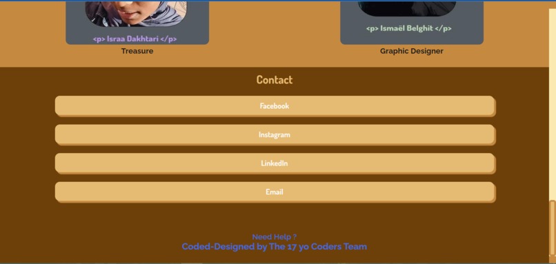 FADI CS Club Website – screenshot 3