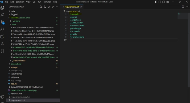 databot – screenshot 2