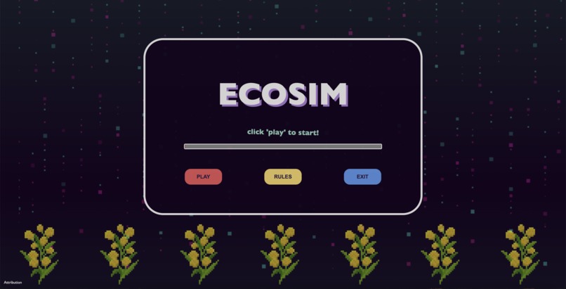 EcoSim – screenshot 1