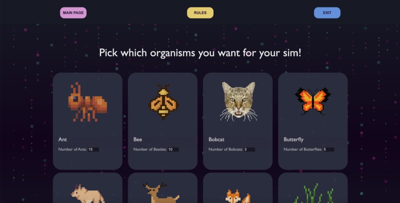 EcoSim – screenshot 3
