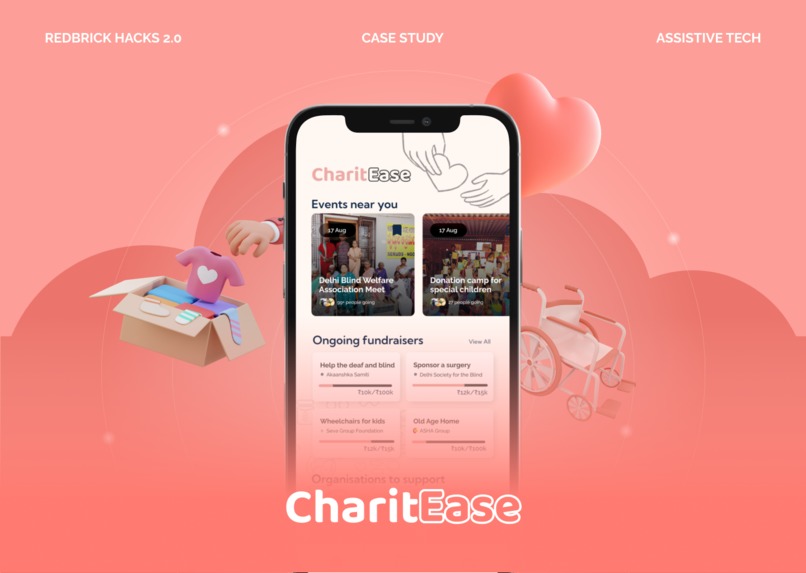 CharitEase – screenshot 1