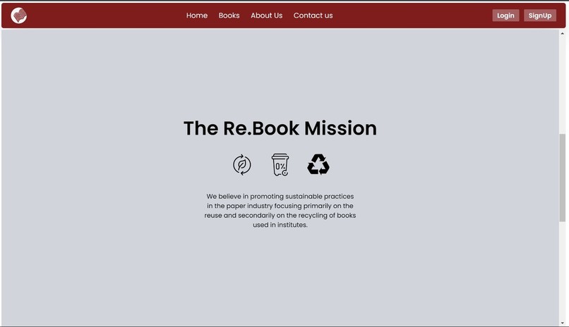 re.book – screenshot 2