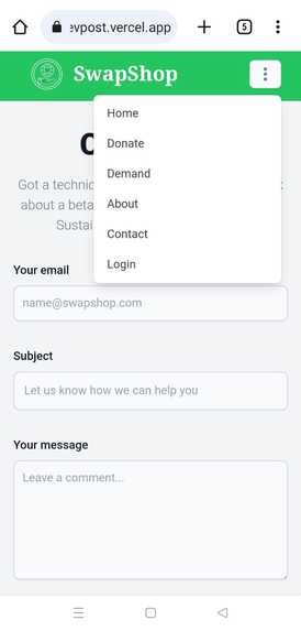 SwapShop - Promoting Sustainability – screenshot 8