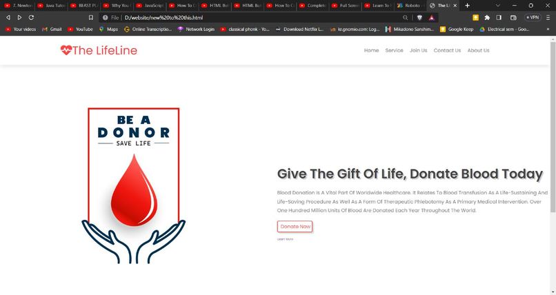 Blood Donation Hub – screenshot 1