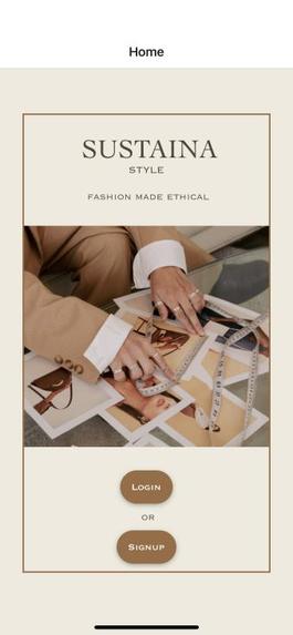 SustainaStyle – screenshot 2