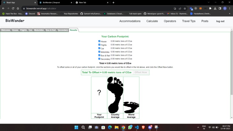 BioWander – screenshot 4