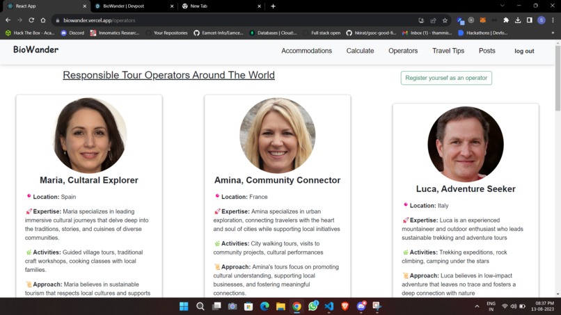 BioWander – screenshot 6