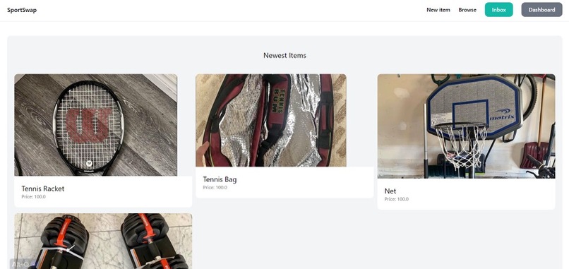 SportSwap – screenshot 2