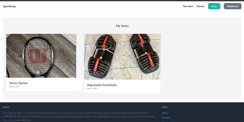 SportSwap – screenshot 4