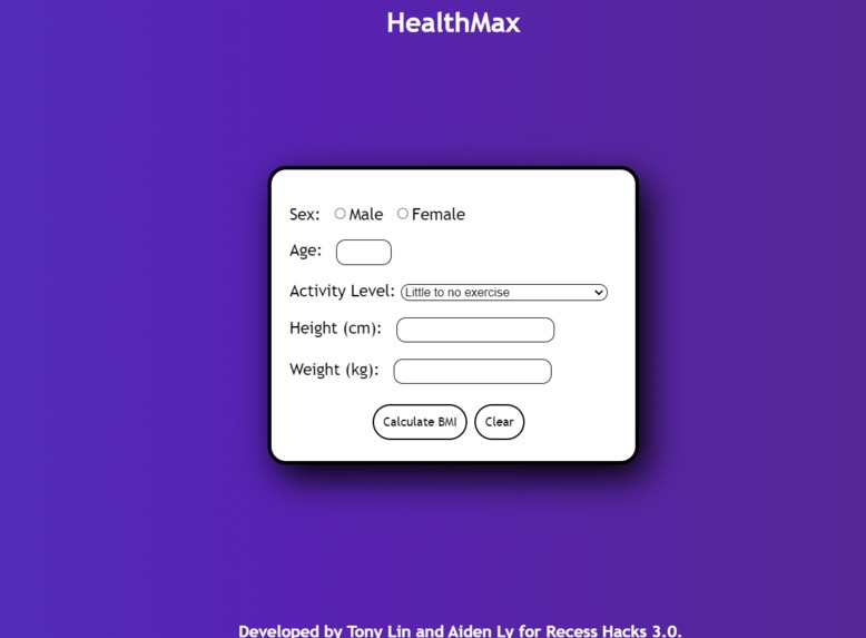 HealthMax – screenshot 1