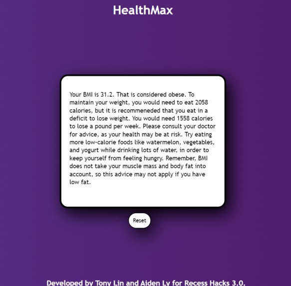 HealthMax – screenshot 2
