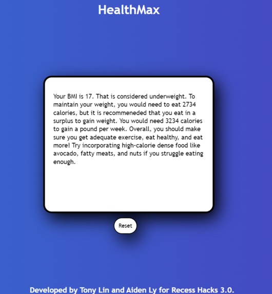 HealthMax – screenshot 3