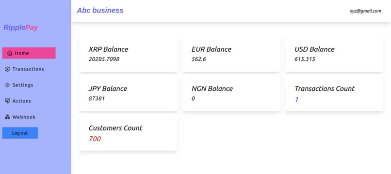 RipplePay – screenshot 2