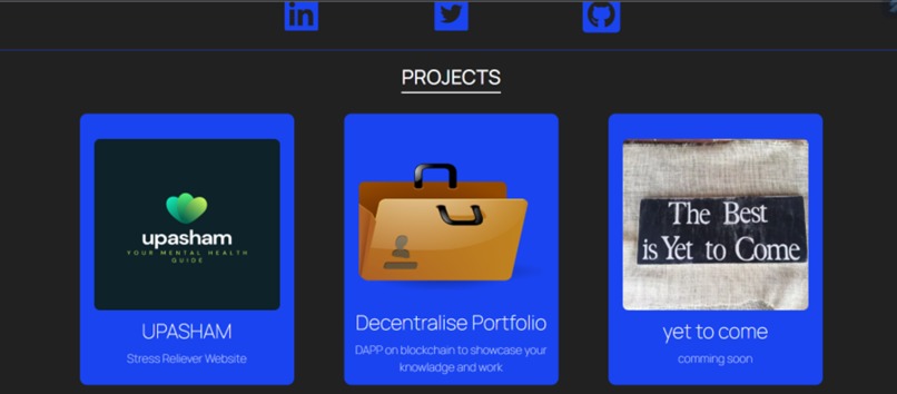 D-PORTFOLIO – screenshot 3