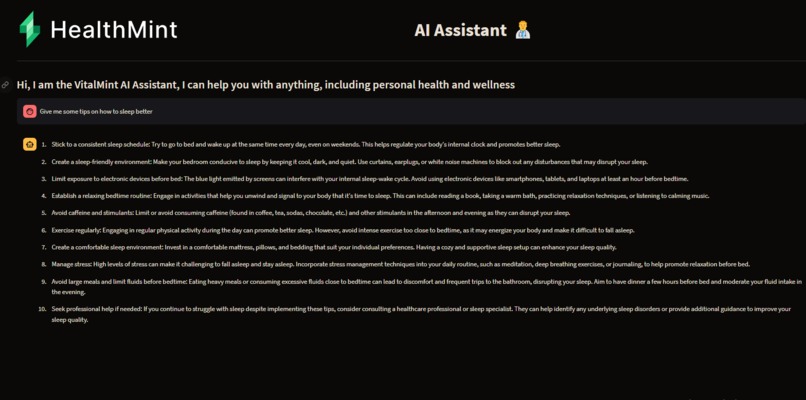 HealthMint - The Wellness App – screenshot 2